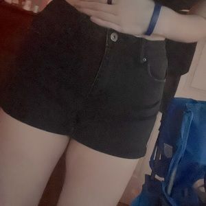 BUTT I Love You Wax Jeans | Black Shorts US M